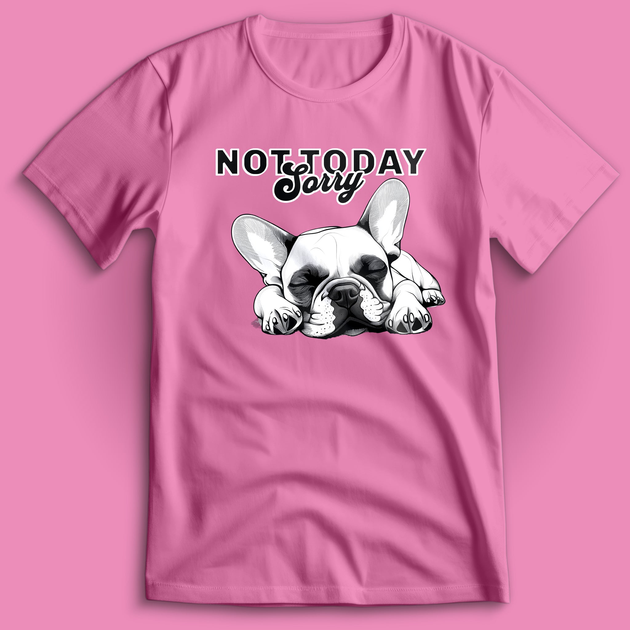 Not Today Sorry Frenchie T-Shirt