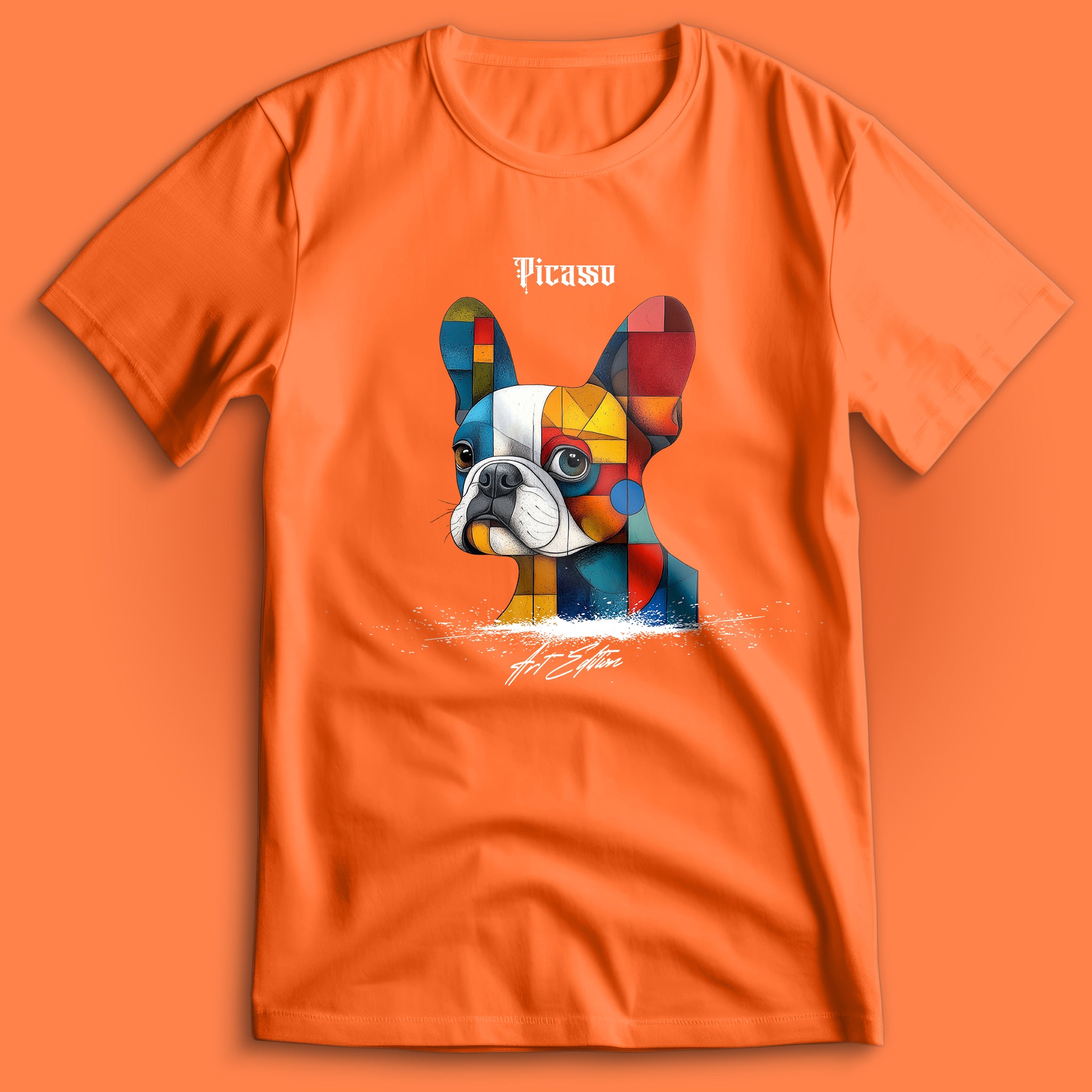 French Bulldog Art Edition Picasso T-Shirt