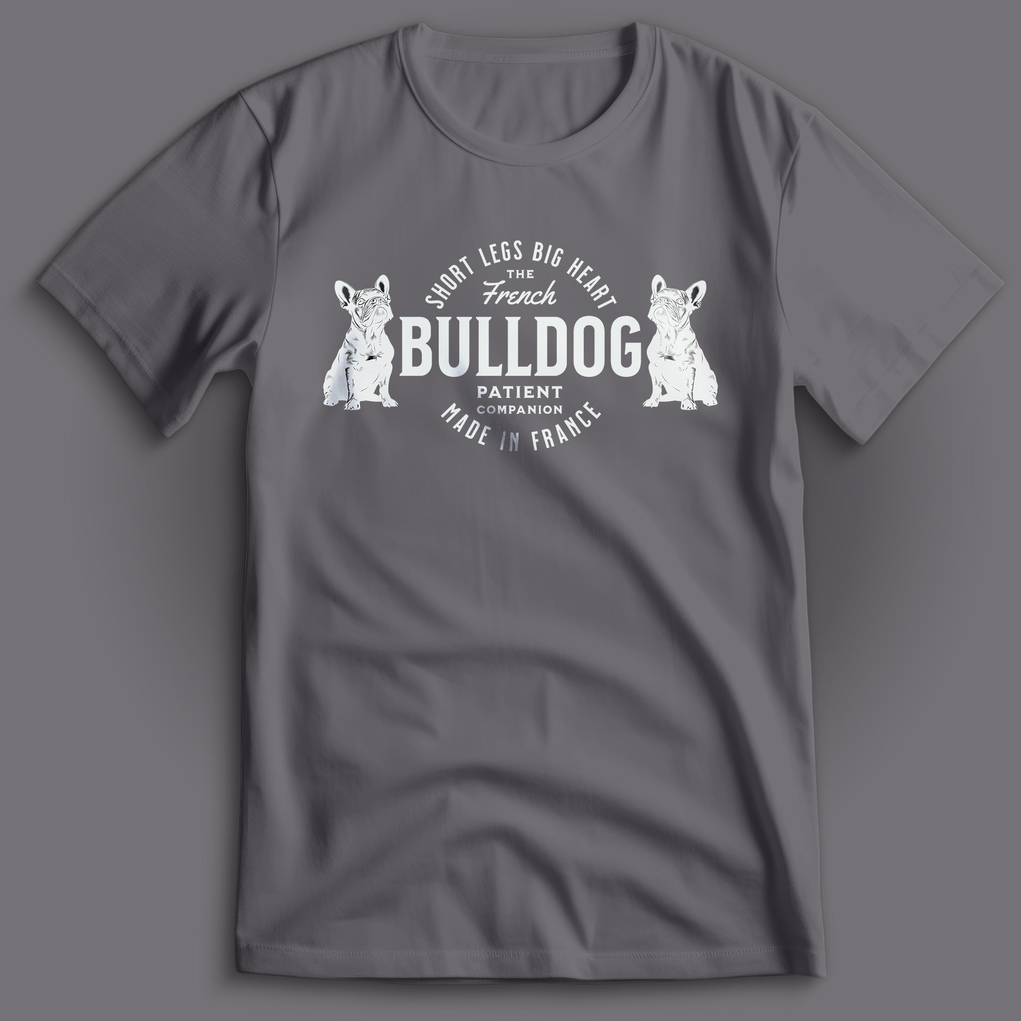 French Bulldog Short Legs Big 🖤 T-Shirt