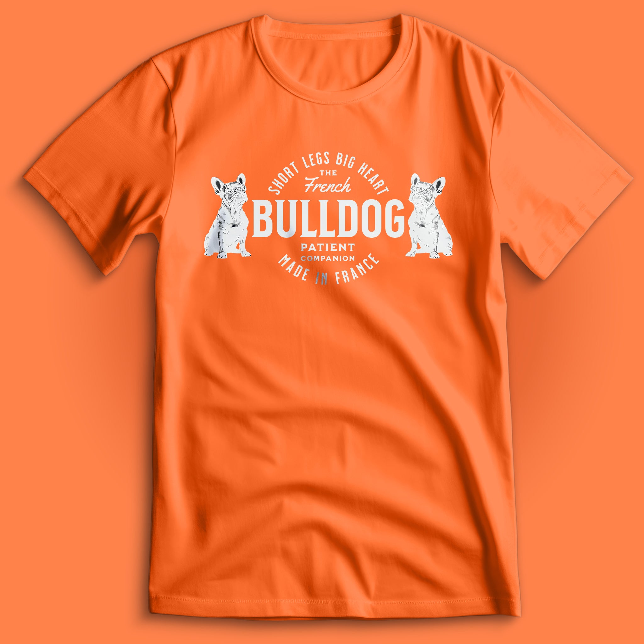 French Bulldog Short Legs Big 🖤 T-Shirt
