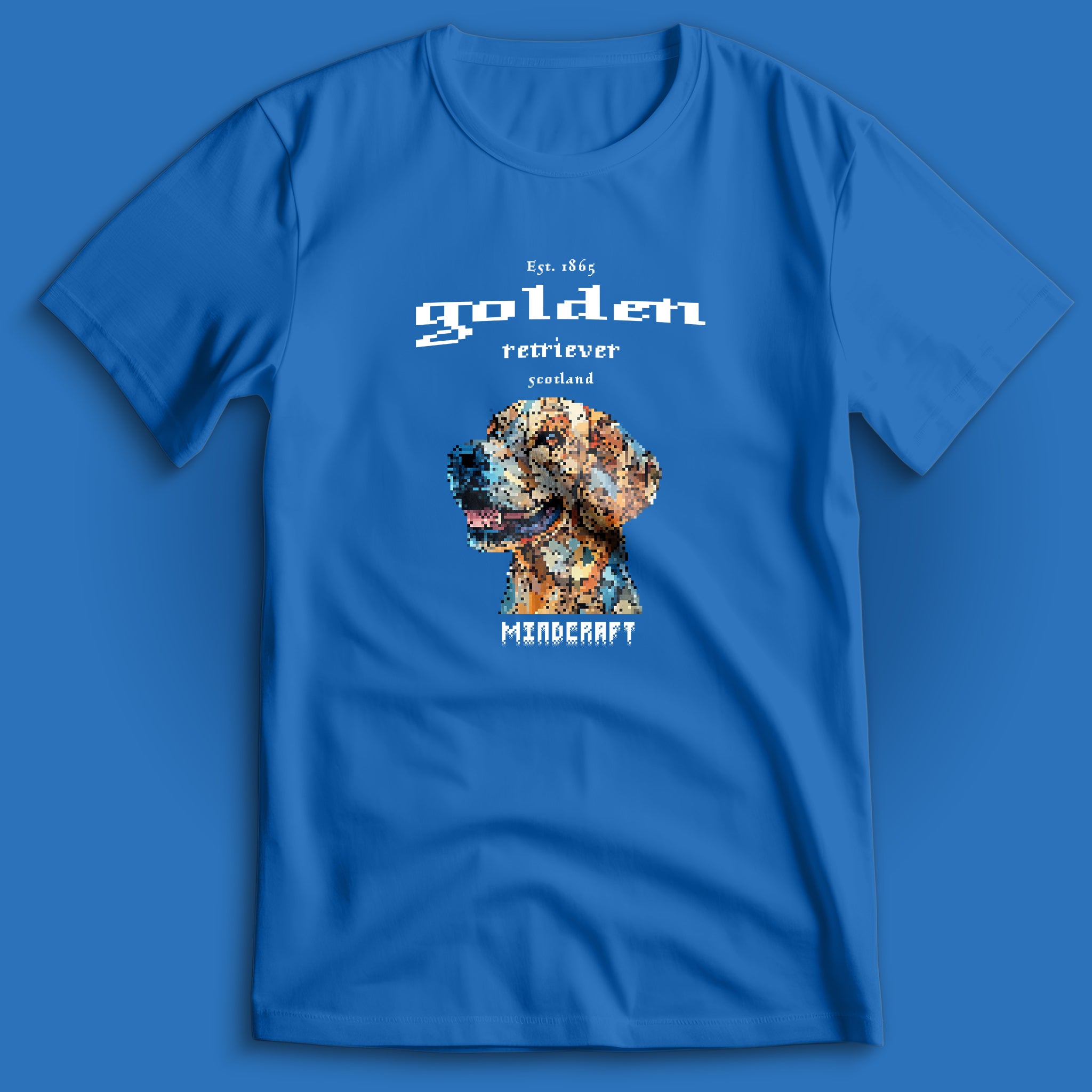 Golden Retriever Pixelart Edition T-Shirt