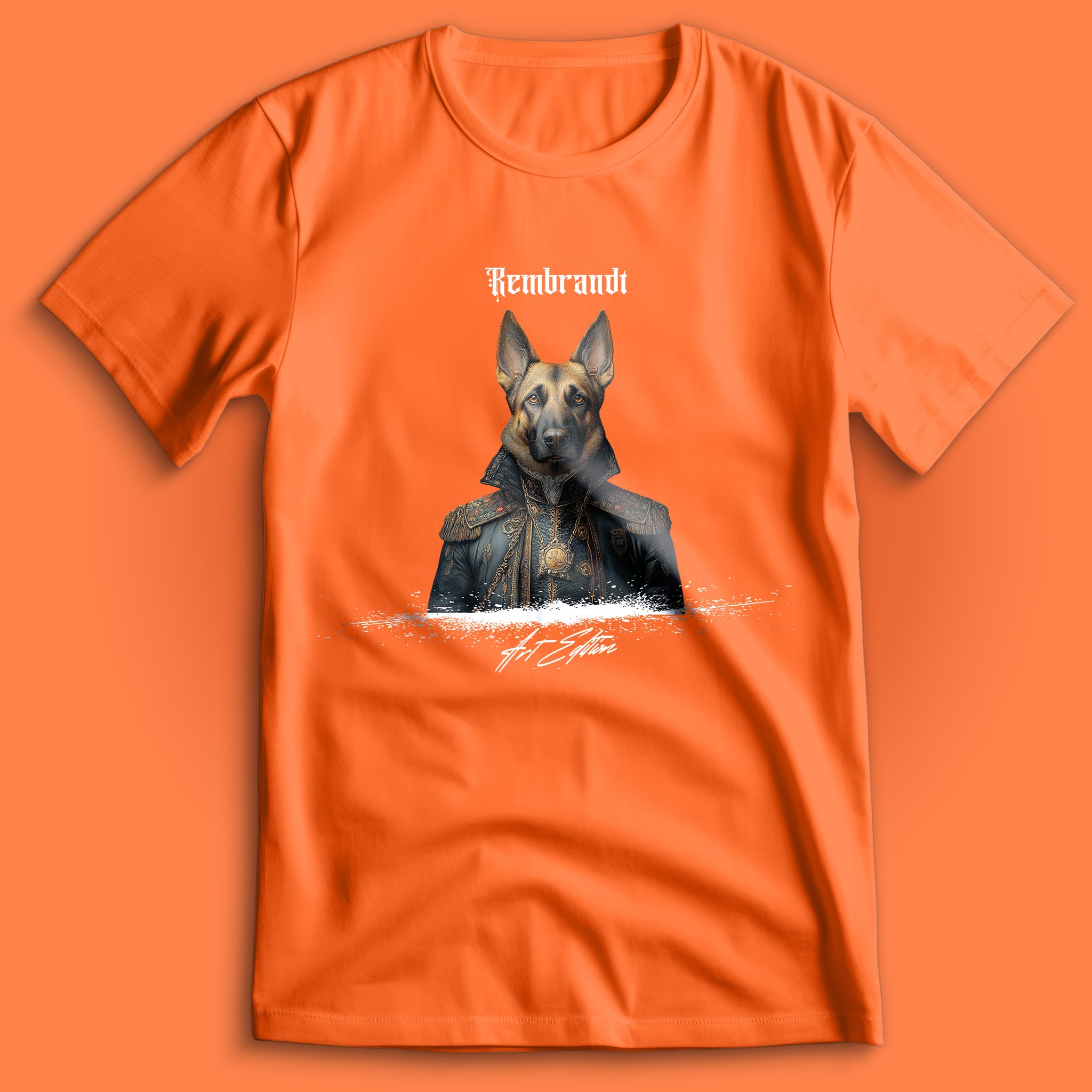 Rembrandt Art Edition Schäferhund T-Shirt