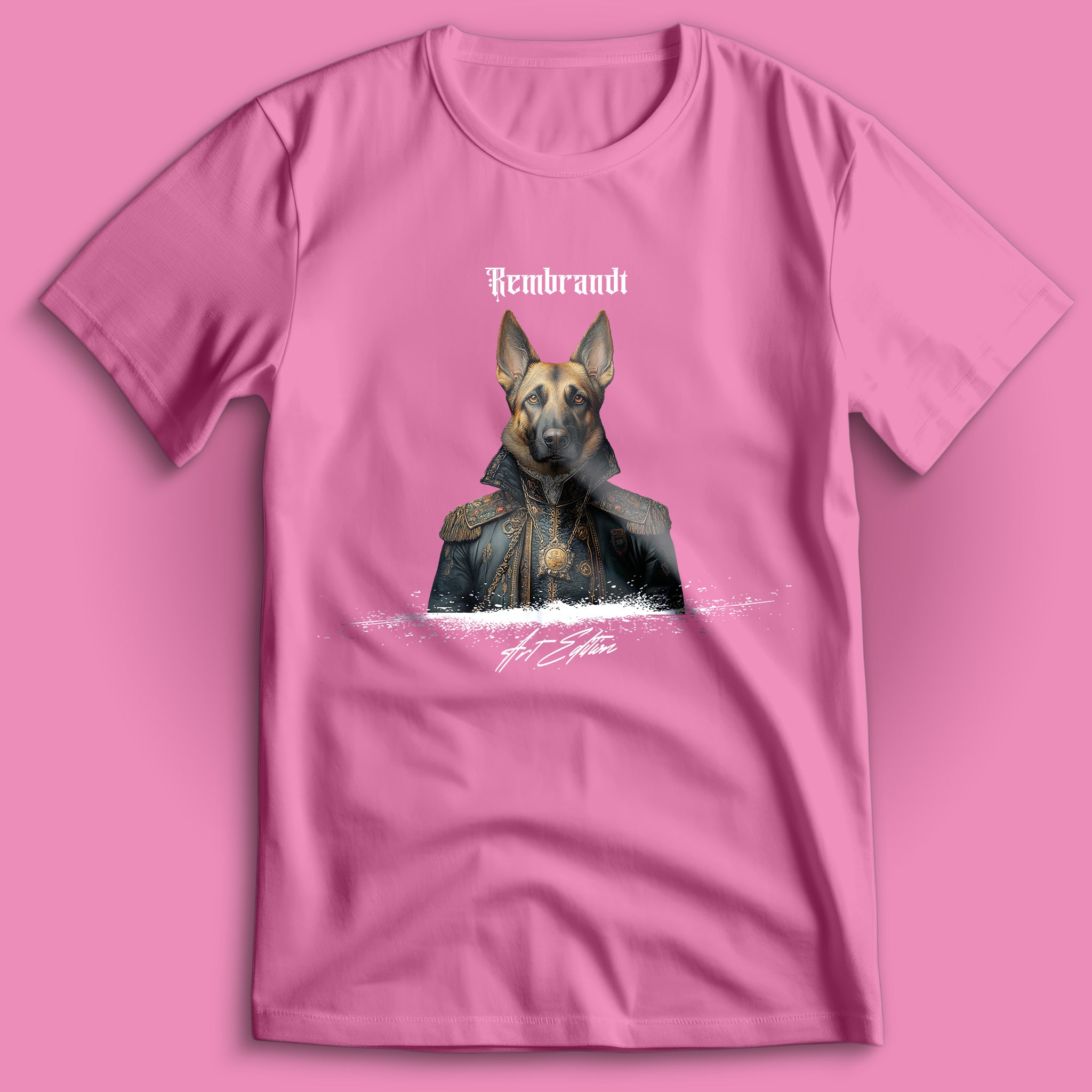 Rembrandt Art Edition Schäferhund T-Shirt