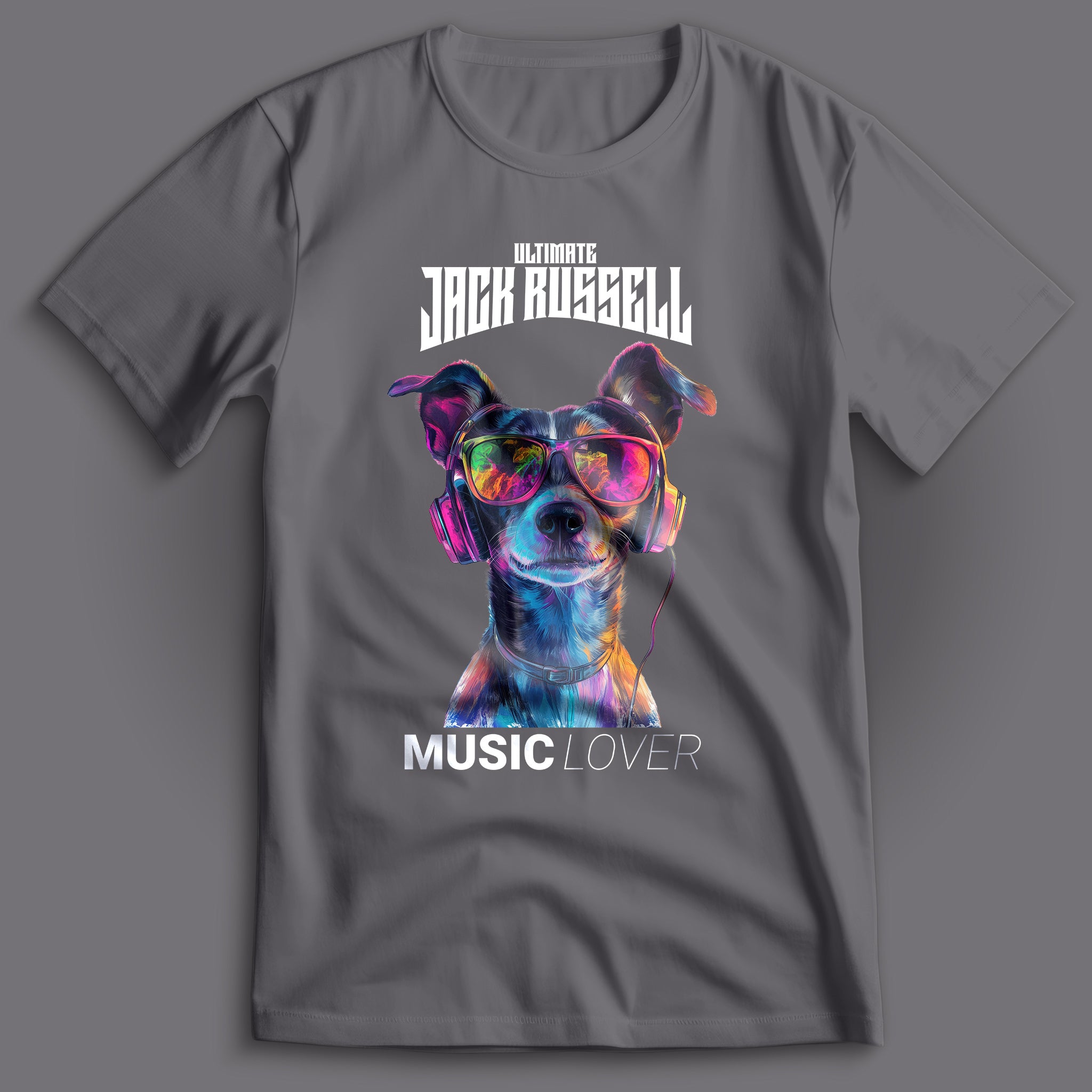Jack Russell Music Lover T-Shirt