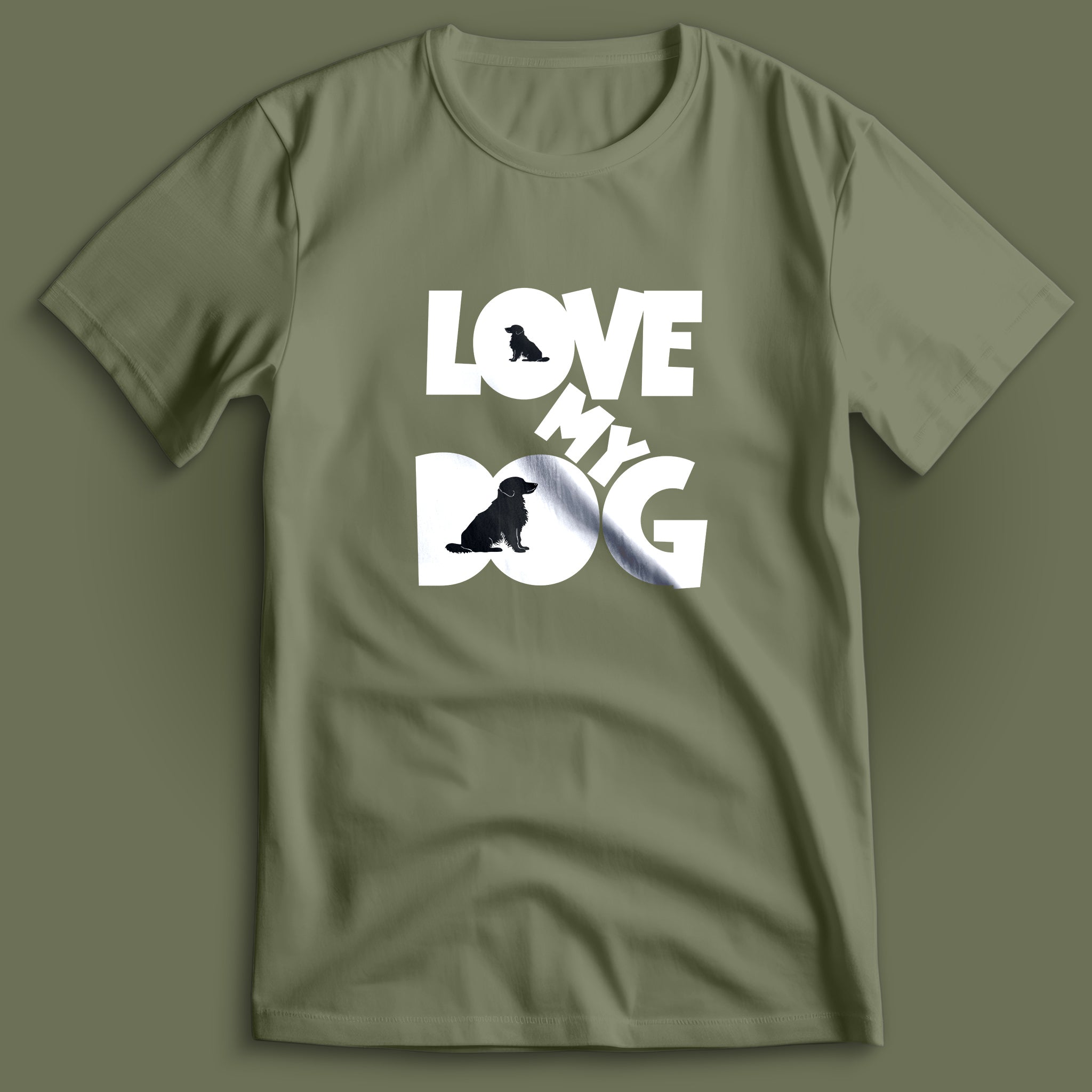 Love My Dog Golden Retriever T-Shirt