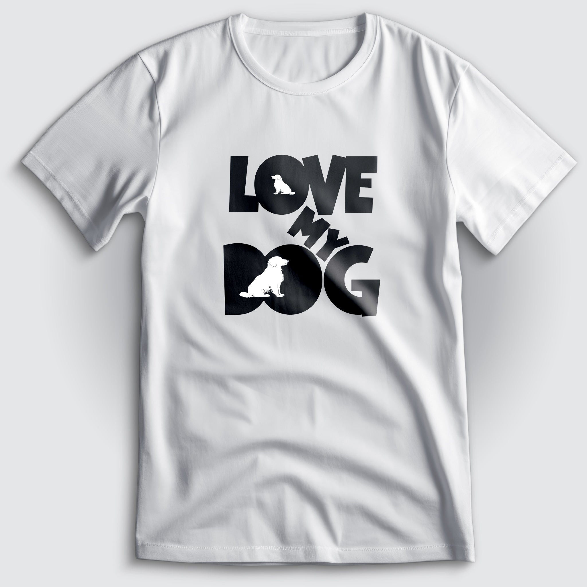 Love My Dog Golden Retriever T-Shirt