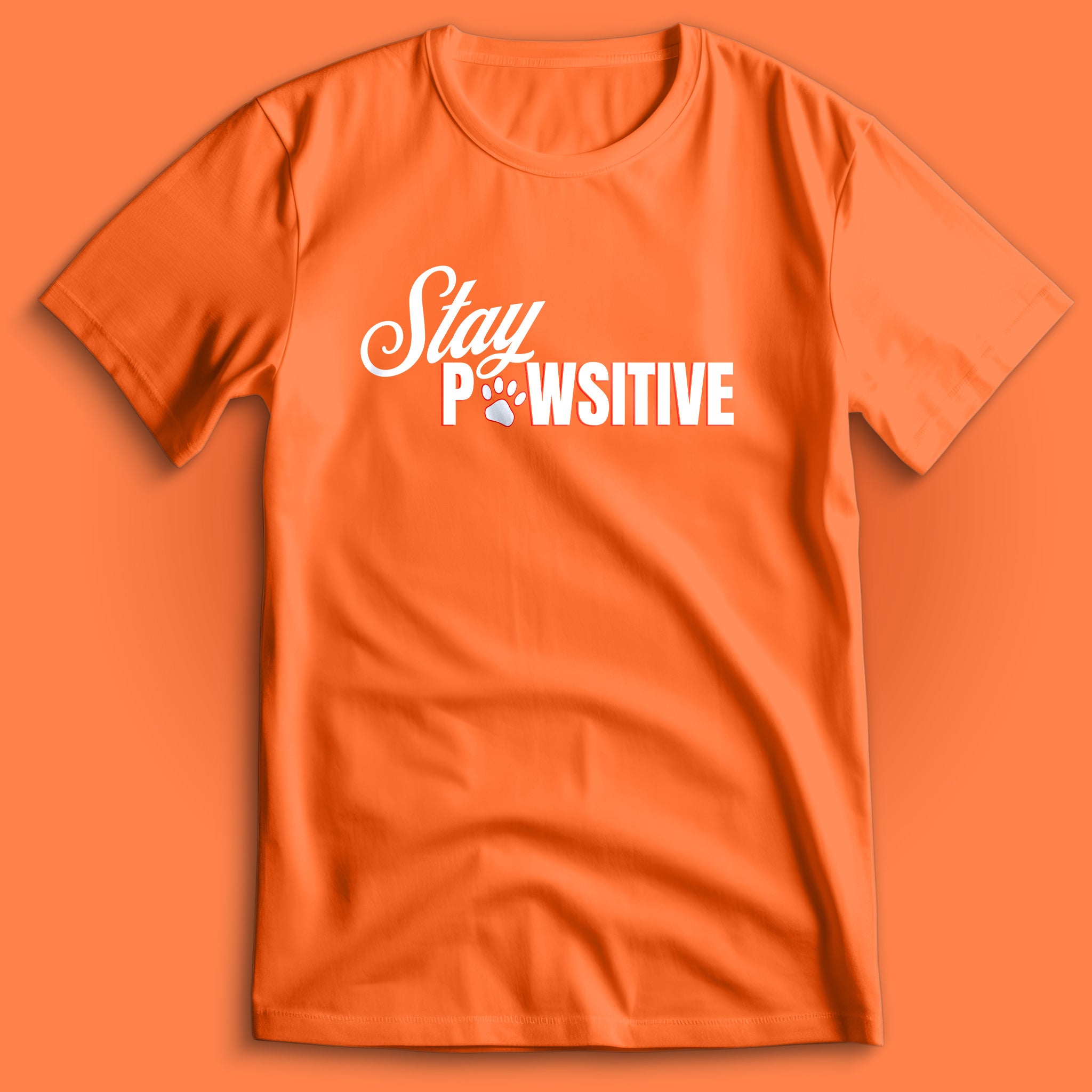 Stay Pawsitive T-Shirt