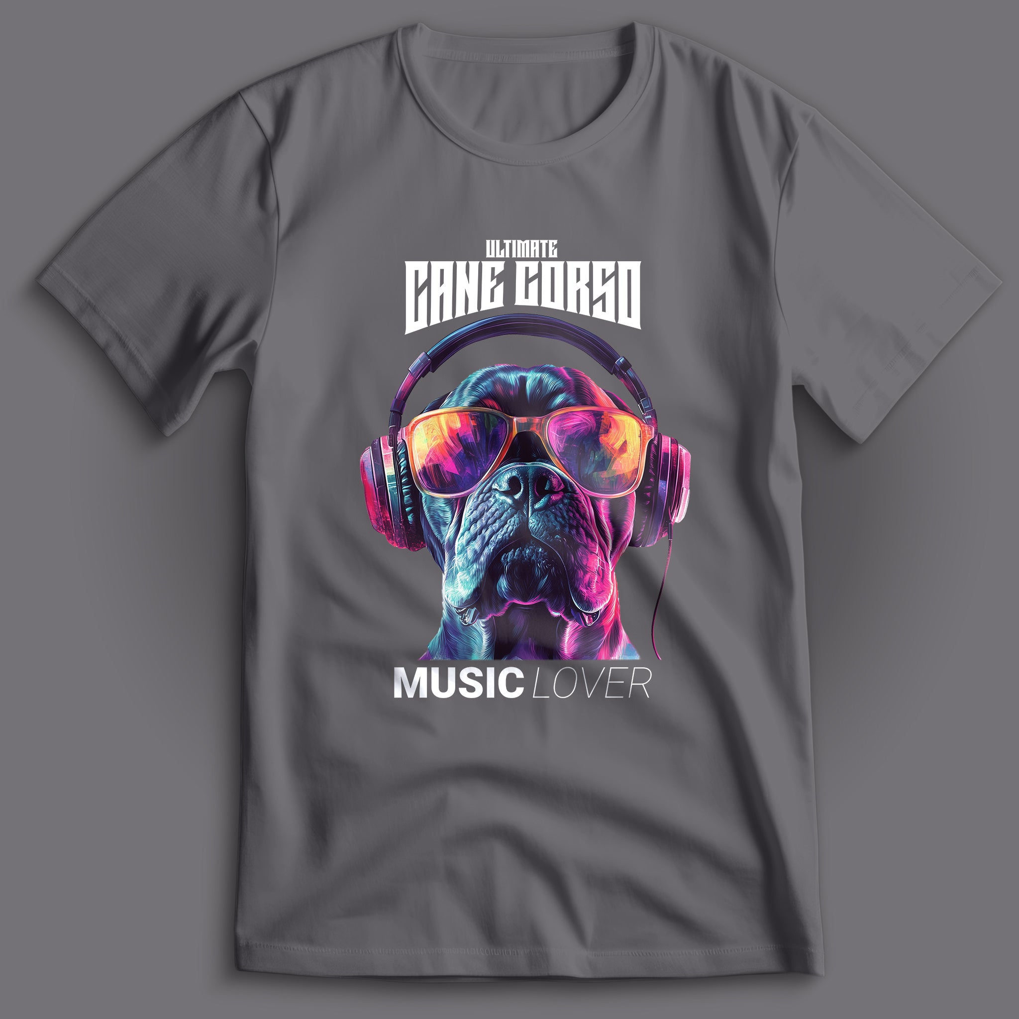 Cane Corso Music Lover T-Shirt