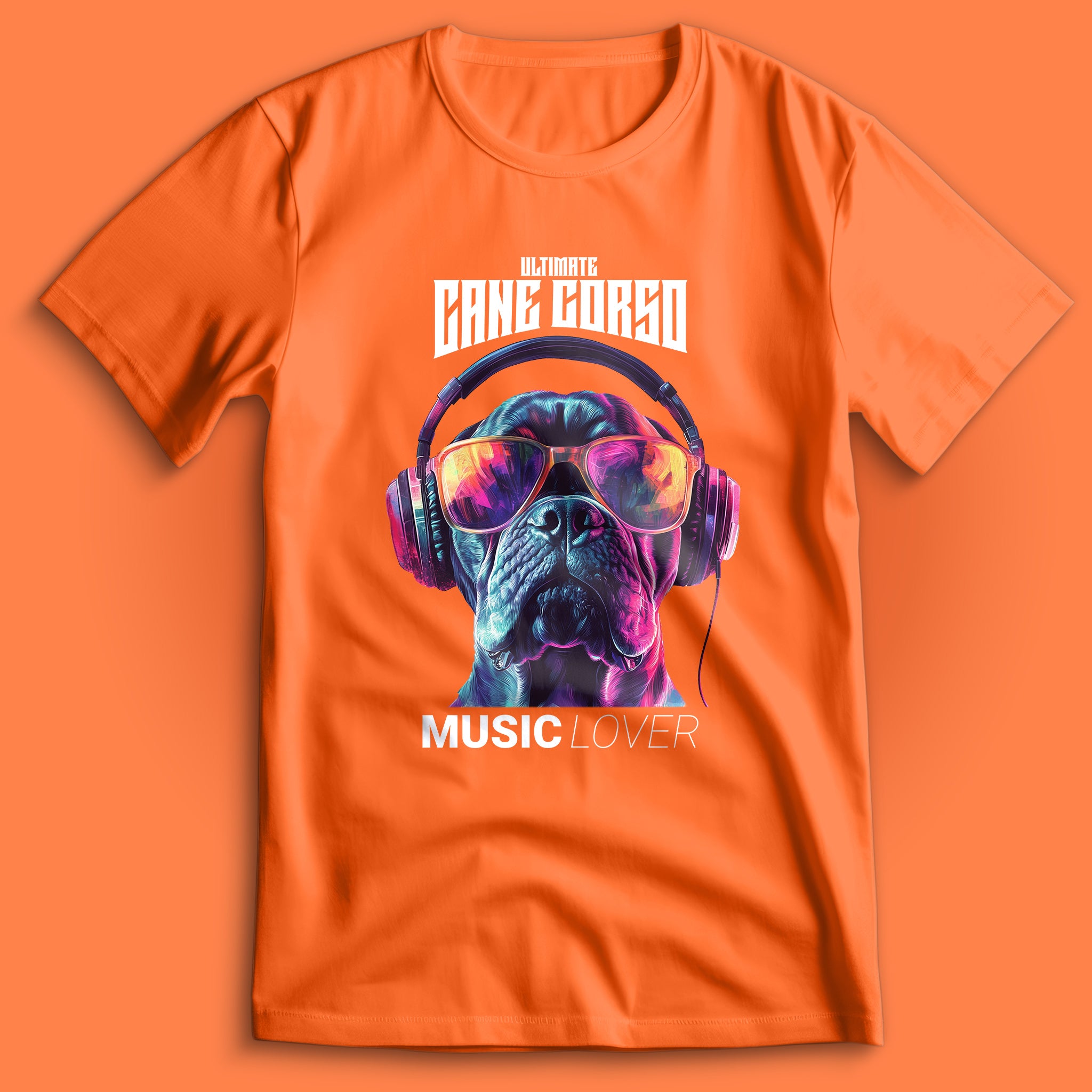 Cane Corso Music Lover T-Shirt