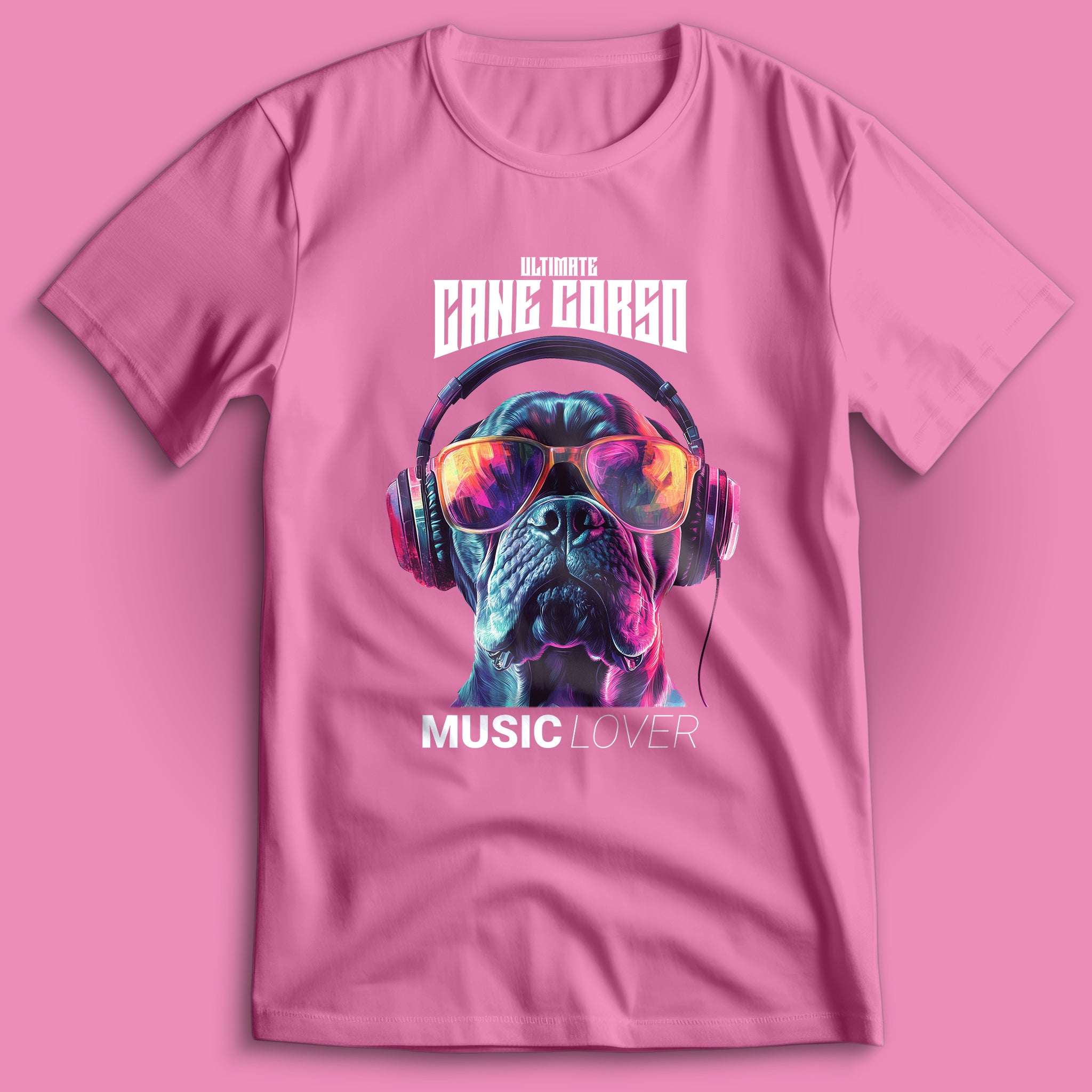 Cane Corso Music Lover T-Shirt