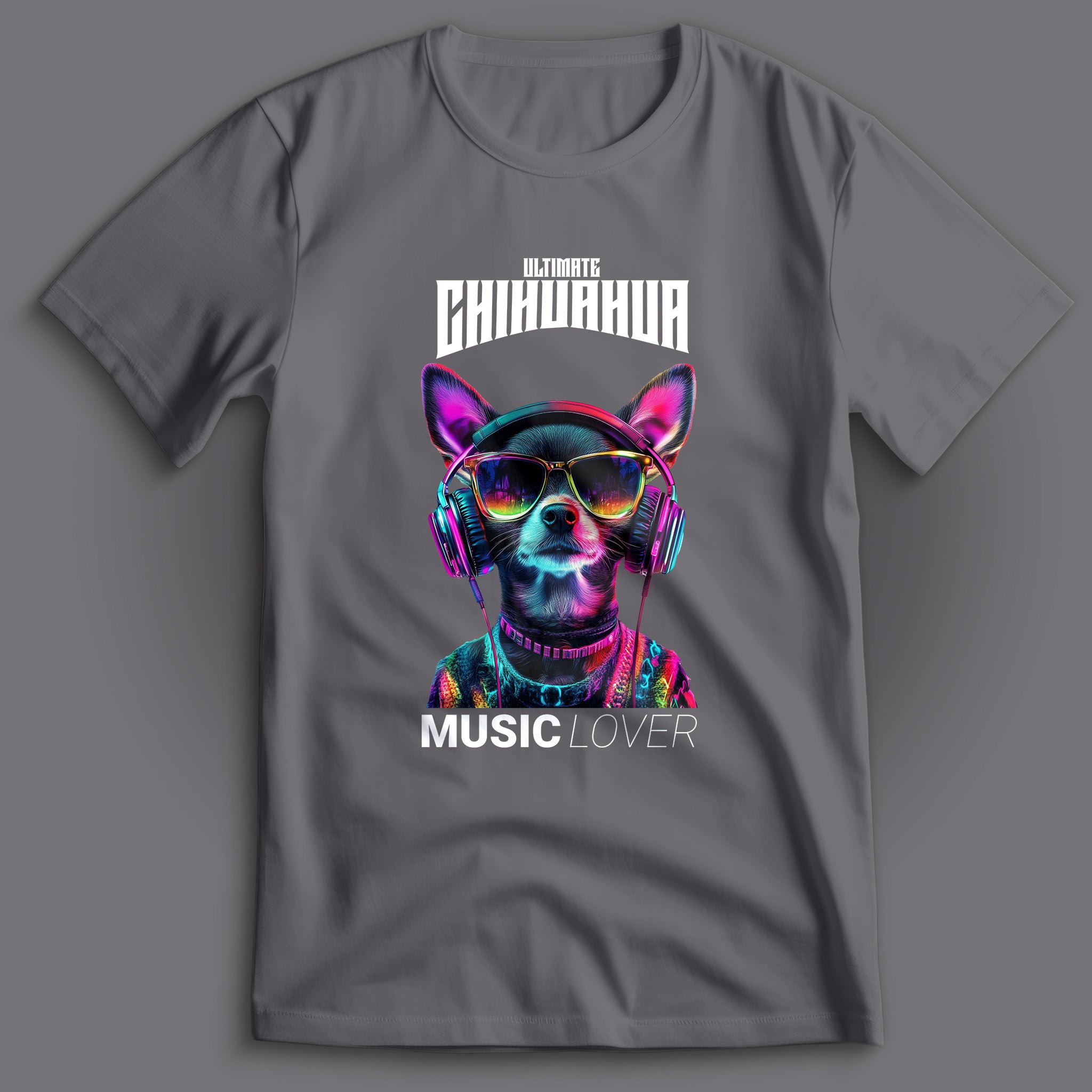 Chihuahua Music Lover T-Shirt