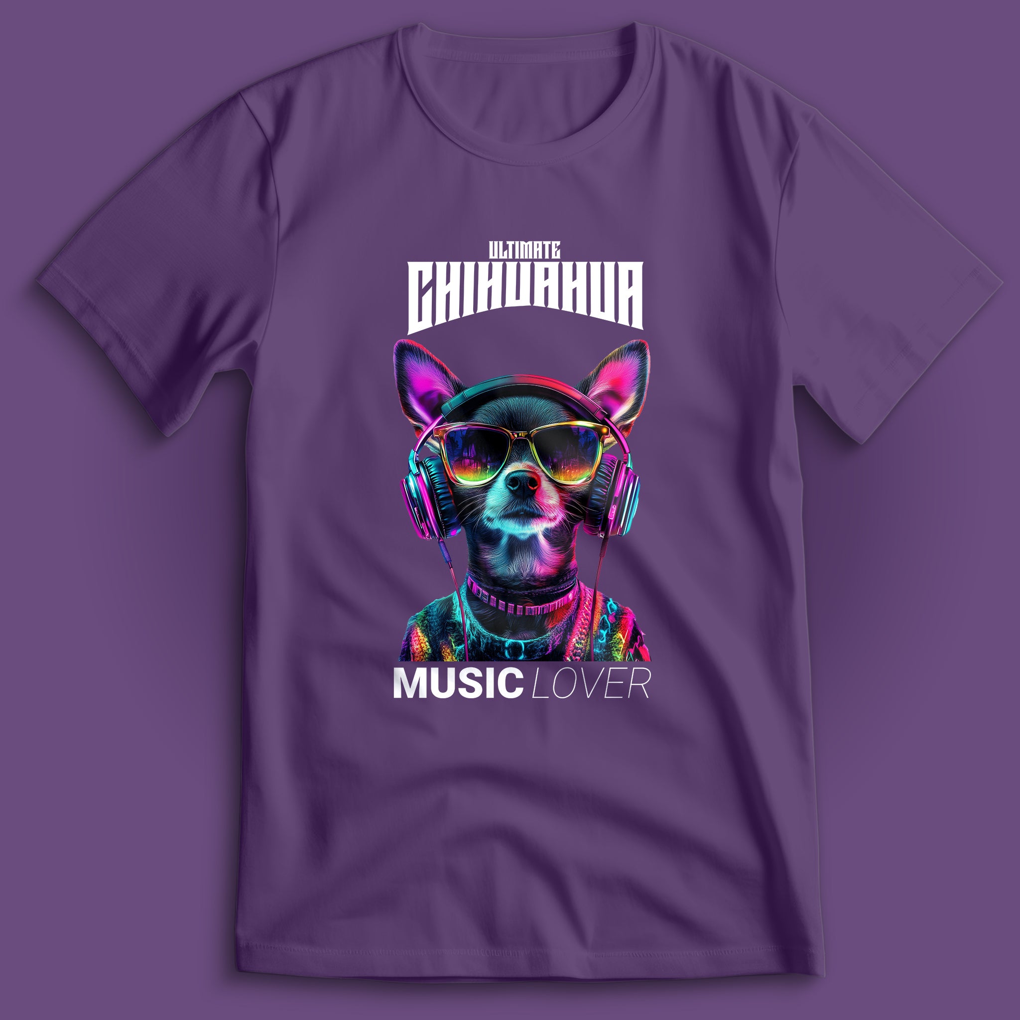 Chihuahua Music Lover T-Shirt