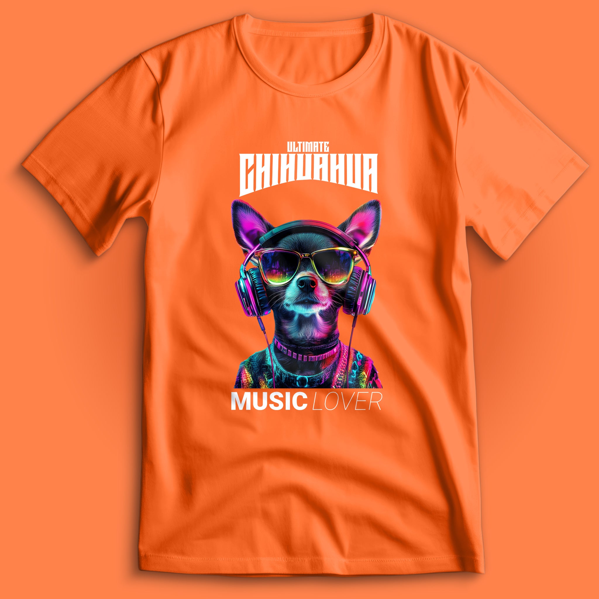 Chihuahua Music Lover T-Shirt