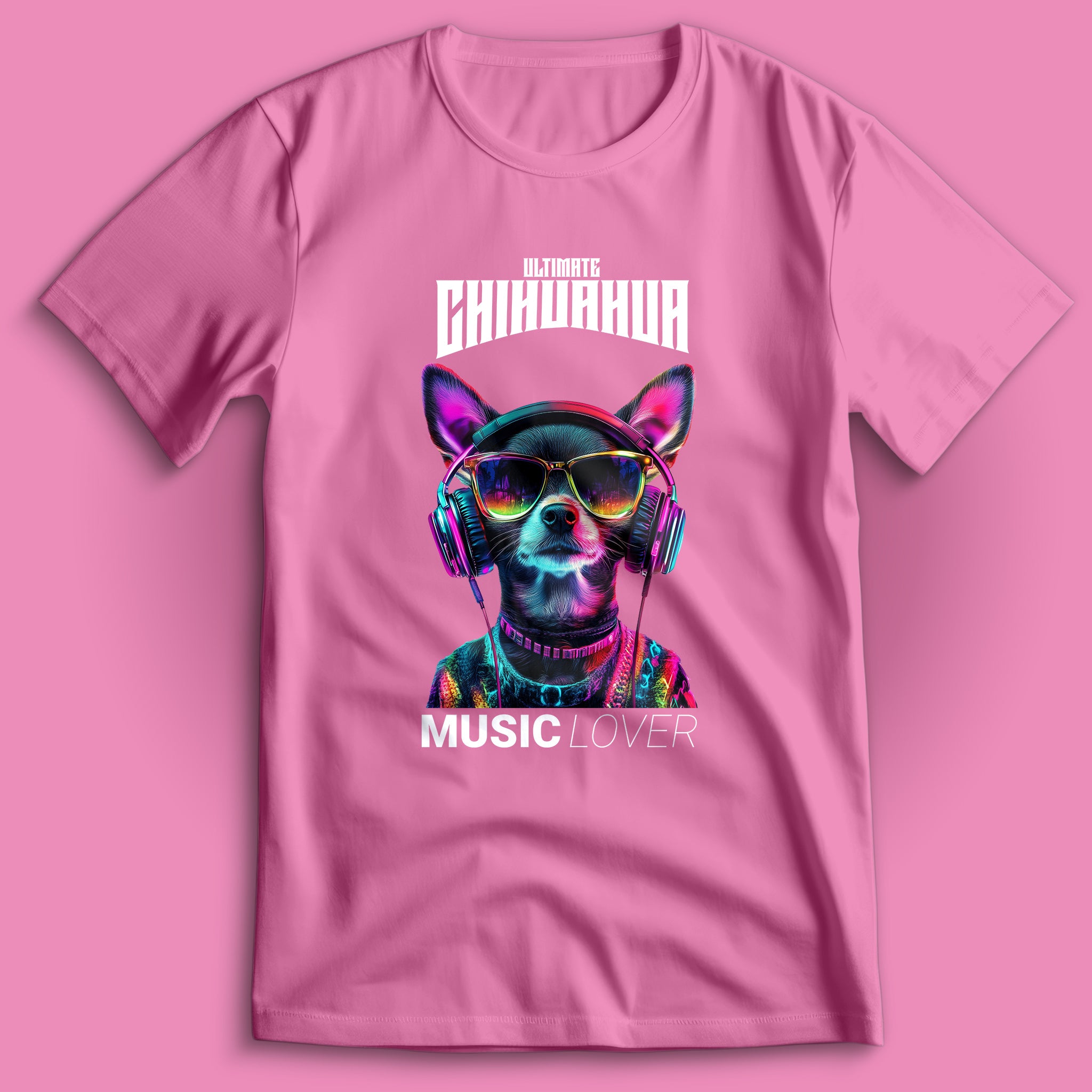 Chihuahua Music Lover T-Shirt