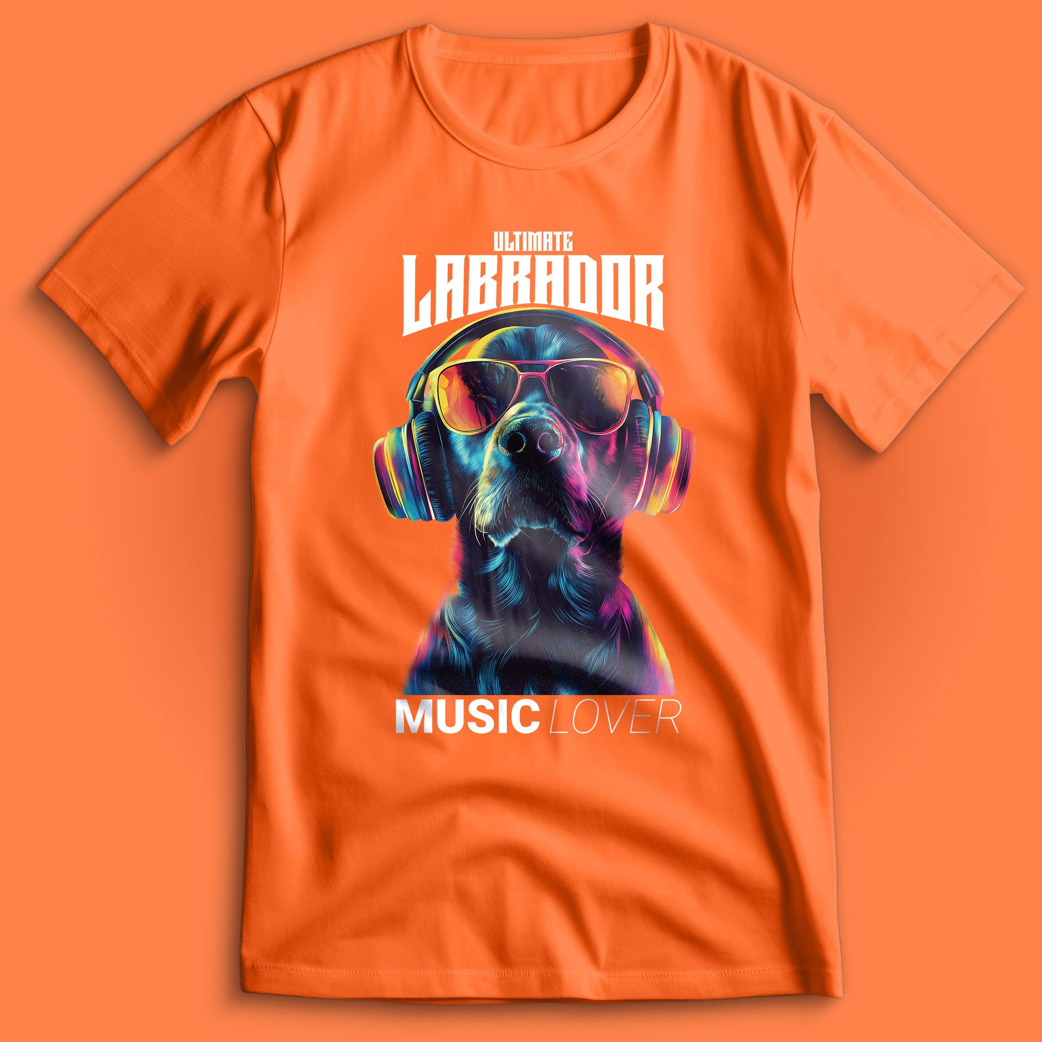 Labrador Music Lover T-Shirt